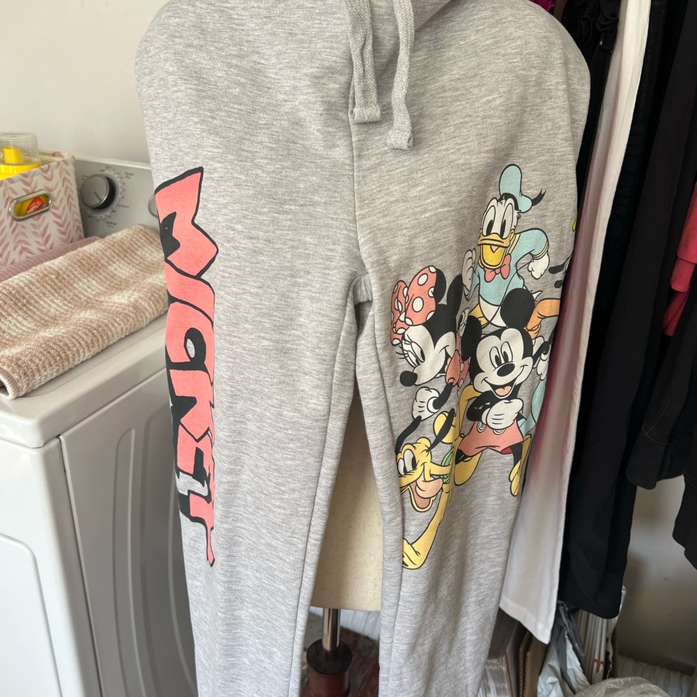 Disney Mickey Mouse Sweatpants Size L (11-13)